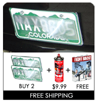 Reflective license plate spray｜TikTok Search